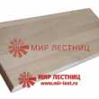 Ступень прямая, БЕРЕЗА (цельноламельная)