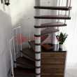 Винтовая лестница Spiral Loft White D120 (D 120) («MIR-LEST»)