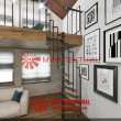 Винтовая лестница Smart Black 1400*700